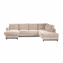 Best Mobilier Jake Canapé d'angle 7 siège(s) Bleu - Vue supplémentaire 7