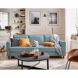 Best Mobilier Jake 3 siège(s) Bleu - Vue supplémentaire 4