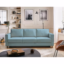 Best Mobilier Jake 3 siège(s) Bleu - Vue supplémentaire 5