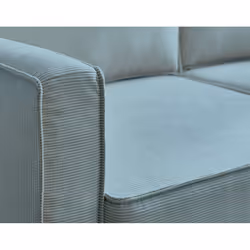 Best Mobilier Jake Canapé d'angle 7 siège(s) Bleu - Vue supplémentaire 4