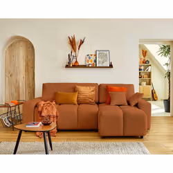 Best Mobilier Crocus, Couleur rouille, Tissu, Bois, Plastique, 2330 mm, 1420 mm