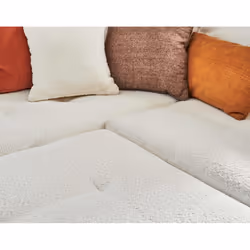 Best Mobilier Rune Canapé d'angle 4 siège(s) Blanc