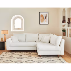 Best Mobilier Rune 4 siège(s) Blanc