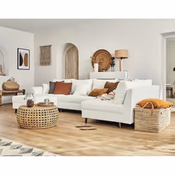 Best Mobilier Rune, Blanc, Tissu, Bois, Bois, 3100 mm, 1610 mm
