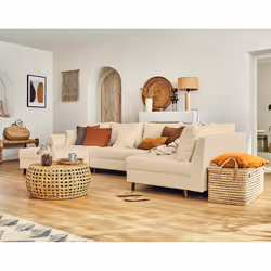 Best Mobilier Rune, Beige, Tissu, Bois, Bois, 3100 mm, 1610 mm