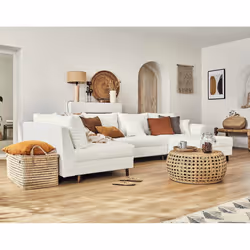 Best Mobilier Rune, Blanc, Tissu, Bois, Bois, 3100 mm, 1610 mm