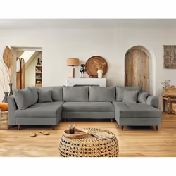 Best Mobilier Rune 7 siège(s) Gris