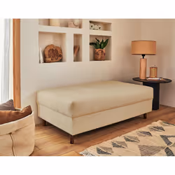 Best Mobilier Rune, Tissu, Bois, 10 cm, Rune, 1180 mm, 730 mm