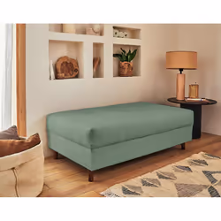 Best Mobilier Rune, Tissu, Bois, 10 cm, Rune, 1180 mm, 730 mm
