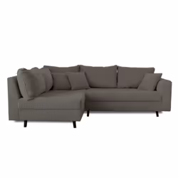 Best Mobilier Rune Canapé d'angle 4 siège(s) Gris - Vue supplémentaire 7