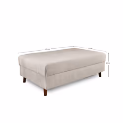 Best Mobilier Rune Canapé d'angle 4 siège(s) Beige - Vue supplémentaire 10