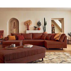 Best Mobilier Rune Canapé d'angle 7 siège(s) Vert