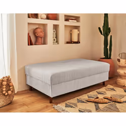 Best Mobilier Rune, Velours, Bois, 10 cm, Rune, 1180 mm, 730 mm