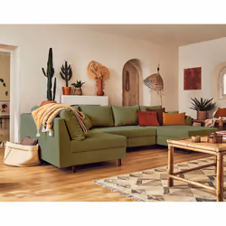 Best Mobilier Rune, Velours, Bois, 10 cm, Rune, 1180 mm, 730 mm