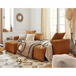 Best Mobilier Capucine Canapé d'angle 4 siège(s) Vert