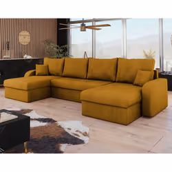 Best Mobilier Valos, Rose, Velours, Bois, Plastique, 3040 mm, 1400 mm