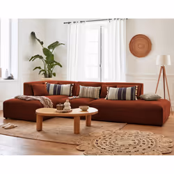 Best Mobilier Victoire, Terre cuite, Velours, Bois, Plastique, 3520 mm, 1680 mm