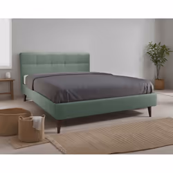 Best Mobilier Ernee, Beige, Velours, Bois, Plastique, 2350 mm, 960 mm