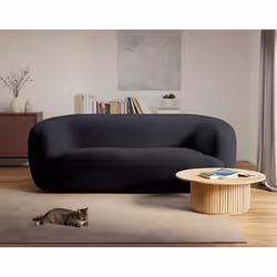Best Mobilier Ernee, Terre cuite, Velours, Bois, Plastique, 2350 mm, 960 mm