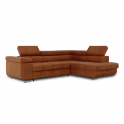 Best Mobilier Zaria Canapé d'angle 5 siège(s) Vert - Vue supplémentaire 5