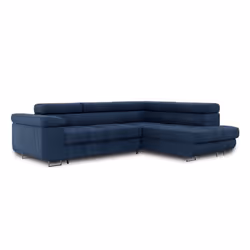 Best Mobilier Zaria Canapé d'angle 5 siège(s) Gris - Vue supplémentaire 4