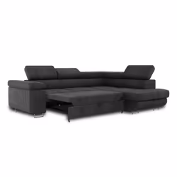 Best Mobilier Zaria Canapé d'angle 5 siège(s) Terre cuite - Vue supplémentaire 2