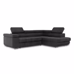 Best Mobilier Zaria Canapé d'angle 5 siège(s) Terre cuite - Vue supplémentaire 5
