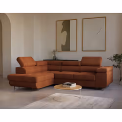 Best Mobilier Zaria, Vert, Velours, Bois, Métal, 2750 mm, 2020 mm