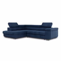 Best Mobilier Zaria Canapé d'angle 5 siège(s) Gris - Vue supplémentaire 5