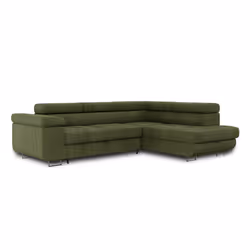 Best Mobilier Zaria Canapé d'angle 5 siège(s) Beige - Vue supplémentaire 4