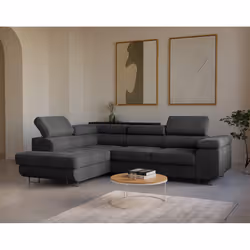 Best Mobilier Zaria, Terre cuite, Velours, Bois, Métal, 2750 mm, 2020 mm