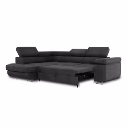 Best Mobilier Zaria Canapé d'angle 5 siège(s) Terre cuite
