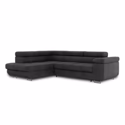 Best Mobilier Zaria Canapé d'angle 5 siège(s) Terre cuite - Vue supplémentaire 4