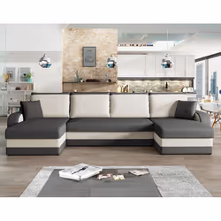 Best Mobilier Valos, Noir, Blanc, Velours, Bois, Plastique, 3040 mm, 1400 mm
