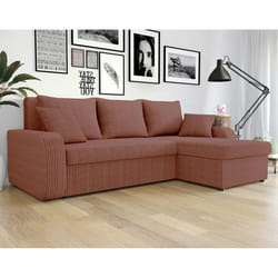 Best Mobilier Valos Canapé d'angle 4 siège(s) Vert