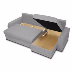 Best Mobilier Valos Canapé d'angle 4 siège(s) Jaune