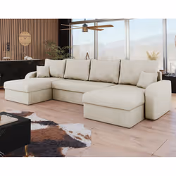 Best Mobilier Valos, Gris, Velours, Bois, Plastique, 3040 mm, 1400 mm