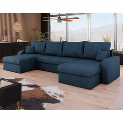 Best Mobilier Valos, Beige, Velours, Bois, Plastique, 3040 mm, 1400 mm