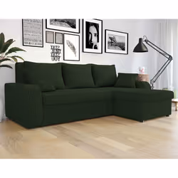 Best Mobilier Valos, Bleu, Velours, Bois, Plastique, 3040 mm, 1400 mm
