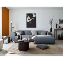 Best Mobilier Aumance Canapé d'angle 4 siège(s) Gris