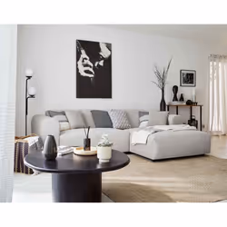 Best Mobilier Aumance Canapé d'angle 4 siège(s) Gris