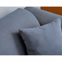 Best Mobilier Aumance Canapé d'angle 4 siège(s) Gris