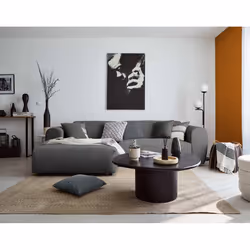 Best Mobilier Aumance, Couleur rouille, Velours, Bois, Plastique, 2520 mm, 1500 mm