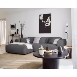 Best Mobilier Aumance Canapé d'angle 4 siège(s) Couleur rouille