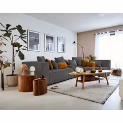 Best Mobilier Colombine, Noir, Velours, Bois, Plastique, 3370 mm, 2040 mm