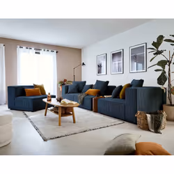 Best Mobilier Colombine 4 siège(s) Gris
