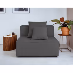 Best Mobilier Colombine 1 siège(s) Noir