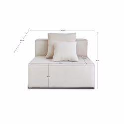 Best Mobilier Colombine 1 siège(s) Noir - Vue supplémentaire 6
