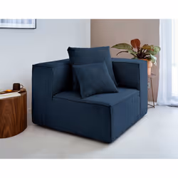 Best Mobilier Colombine, Gris, Velours, Bois, Plastique, 1020 mm, 1020 mm