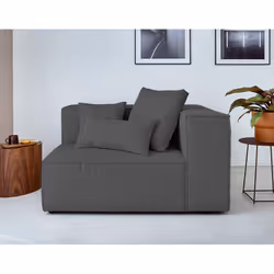 Best Mobilier Colombine 2 siège(s) Noir